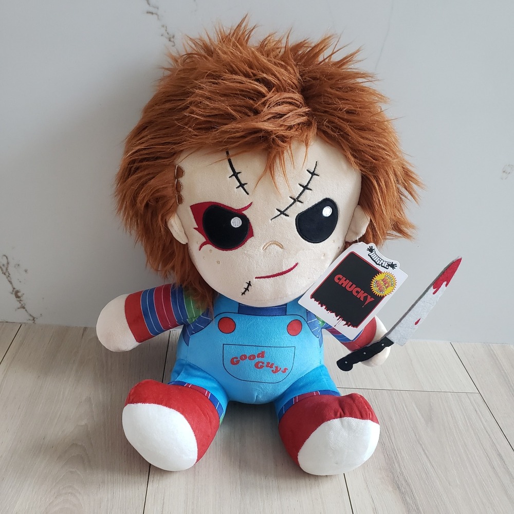 Neca Chucky HugMe Good Guys Plush 16 inch Doll Vibrating Horror‎
